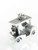 Golf Cart sterling silver charm .925 x 1 Golfing Transport charms image 7