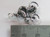 Bike Cyclist sterling silver charm .925 Biking Cycling charms detail