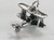 Biplane aeroplane sterling silver charm .925 Bi Plane additional view