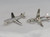 Aeroplane Jet sterling silver charm .925 Plane Aircraft charms alternate view