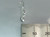 Lucky Four leaf clover sterling silver charm .925 Luck charms side view