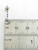 TINY 2D Key sterling silver charm .925 TINY Keys charms additional view
