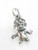 Troll SMALL 2D sterling silver charm .925 x 1 Creature Trolls charms
