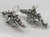 Stegosaurus Dinosaur sterling silver charm .925 x 1 Dinosaurs charms A1 image 7