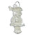 Owl with Mortarboard sterling silver charm .925 Bird Graduate charms