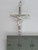 Crucifix - Cross sterling silver charm pendant .925 Crucifixes size example