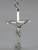 Crucifix - Cross sterling silver charm pendant .925 Crucifixes additional view