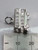 Double decker bus sterling silver charm .925 buses charms F size example