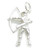 Robin Hood sterling silver charm .925 Sherwood Archer Archers Charms