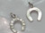 Good Luck Horseshoe sterling silver charm .925 Lucky Charms A1 additional view