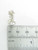 Old Style Stick Telephone Sterling Silver Charm .925 phone charms side view