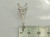 Eiffel Tower sterling silver charm .925 Landmark France Paris Charms side view