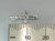Cross tiny diamond cut sterling silver charm - pendant .925 crosses size example