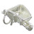 Wheelbarrow sterling silver charm .925 Wheel Barrow Gardening charms further view