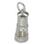 Miners Lamp sterling silver charm .925 Mining Lamps charms
