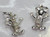 Mouse moving sterling silver charm .925 x 1 mice charms image 6