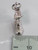 Church opening small sterling silver charm .925 Holy charms side view