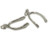 Wishbone sterling silver charm - pendant .925 x 1 Wishbones charms image 6