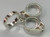 Wedding Engagement and Eternity rings sterling silver charm .925 alternate view