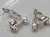 Moped - Scooter - Motorbike sterling silver charm .925 x 1 vehicle charms additional view