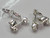 Moped - Scooter - Motorbike sterling silver charm .925 x 1 vehicle charms image 6
