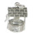 Wishing Well sterling silver charm .925 Wish and Wishes charms