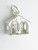 Weather house sterling silver charm .925 Rain or Shine weather charms side view
