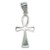 Ankh style sterling silver cross pendant .925 x 1 Ankhs crosses