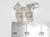 Pram sterling silver charm .925 x 1 Prams Strollers Babies transport detail