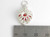 Lobster Pot Opening sterling silver charm .925 Lobsters Pots Charms detail