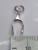 Wishbone WIsh Bone Lucky sterling silver charm .925 x 1 charms detail