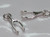 Wishbone WIsh Bone Lucky sterling silver charm .925 x 1 charms additional view