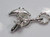 Baby set sterling silver charm Rattle Dummy Bottle .925 babies charms additional view