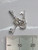 ILY Keys - I Love You sterling silver charm .925 love charms side view