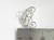 Motorbike sterling silver charm .925 Motorbikes Racing Bikes charms detail