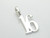 16th birthday sterling silver small pendant .925 Birthdays pendants additional view