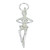 Ballerina sterling silver charm .925 x 1 Ballet Ballerinas charms