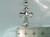Cross sterling silver pendant .925 x 1 crosses pendants side view