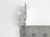 Wedding Couple Bride and Groom sterling silver charm .925 Love charms size example