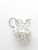 Filigree Jug sterling silver charm .925 x 1 Jugs charms side view