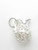 Filigree Jug sterling silver charm .925 Jugs charms side view