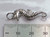 Seahorse sterling silver charm - pendant .925 x 1 seahorses sea charms size example