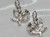 Thistle flower sterling silver charm .925 Scottish thistles charms additional view