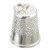 Thimble sterling silver charm .925 x 1 Thimbles Thimbel thimbels charms