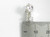 Tractor sterling silver charm .925 Tractors Farmer Farming charms size example