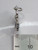Thistle sterling silver charm .925 x 1 Scottish Scotland charms E1 side view