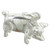 Pig sterling silver charm .925 x 1 Pigs Porker Porky Piggy charms