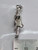 Man With Bagpipes sterling silver charm .925 x1 Scottish Scotland charms detail