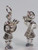 Man With Bagpipes sterling silver charm .925 Scottish Scotland charms alternate view
