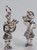 Man With Bagpipes sterling silver charm .925 Scottish Scotland charms extra view